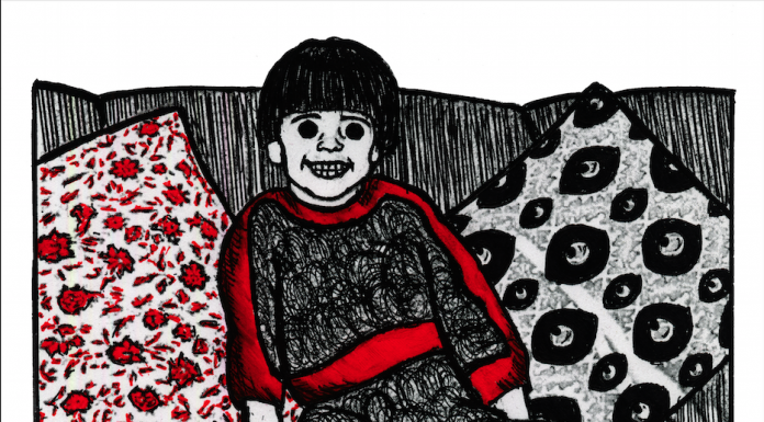 Ilustración de Sueño 1. Lengua noche, Rafael Villegas