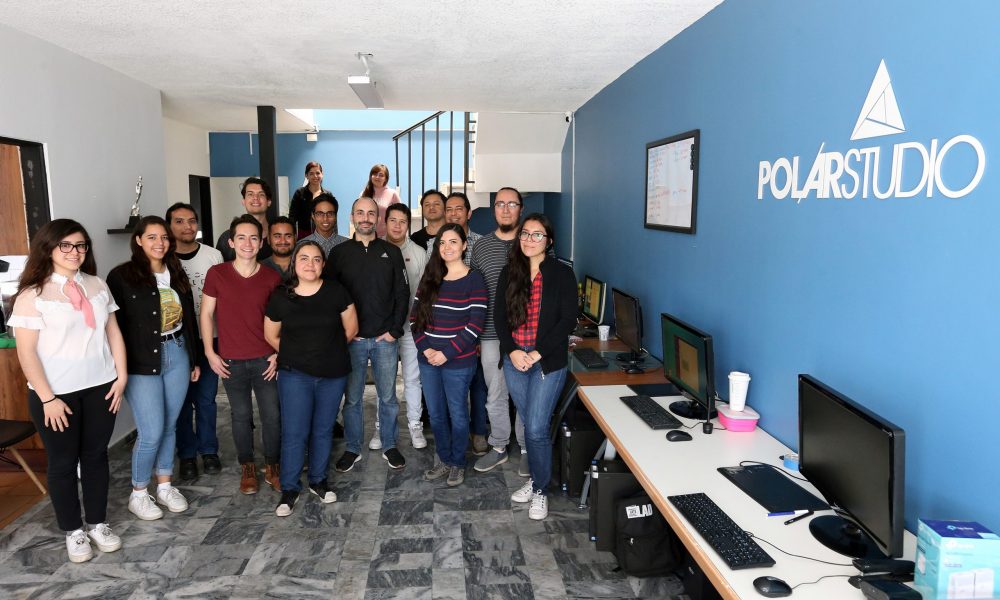 Equipo de Polar Studio, creadores del FICGminuto 35