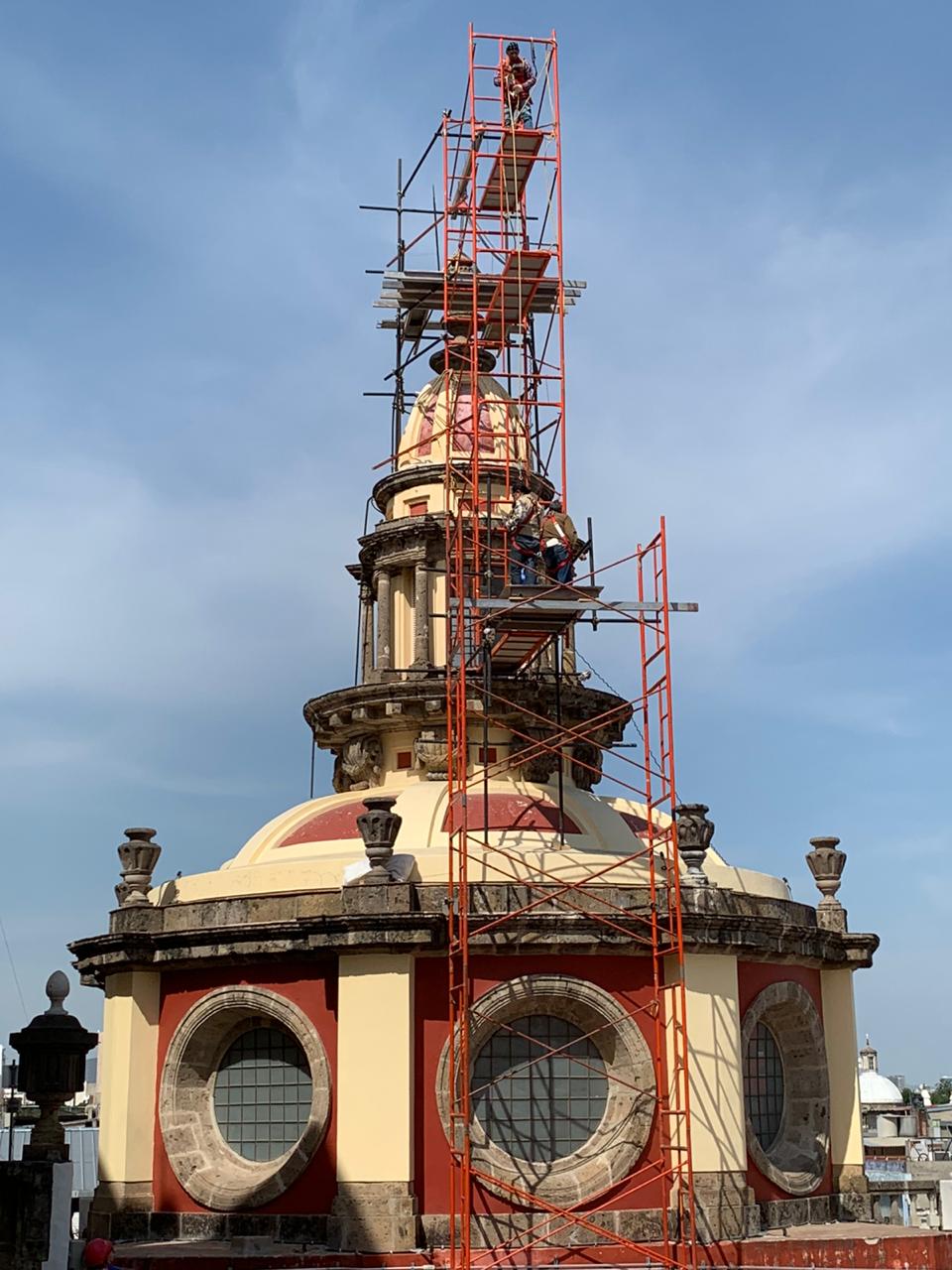 Cúpula de la Biblioteca Iberoamericana