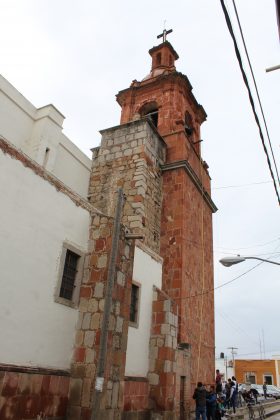 Torre de la Parroquia de San José, en Ojuelos. Fotografía: Iván Serrano Jauregui