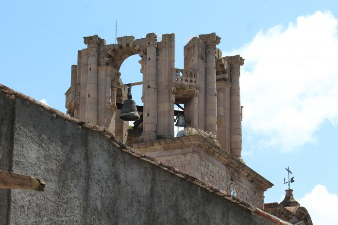 Torre Mocha en la Iglesia principal. Fotografía: Iván Serrano Jauregui