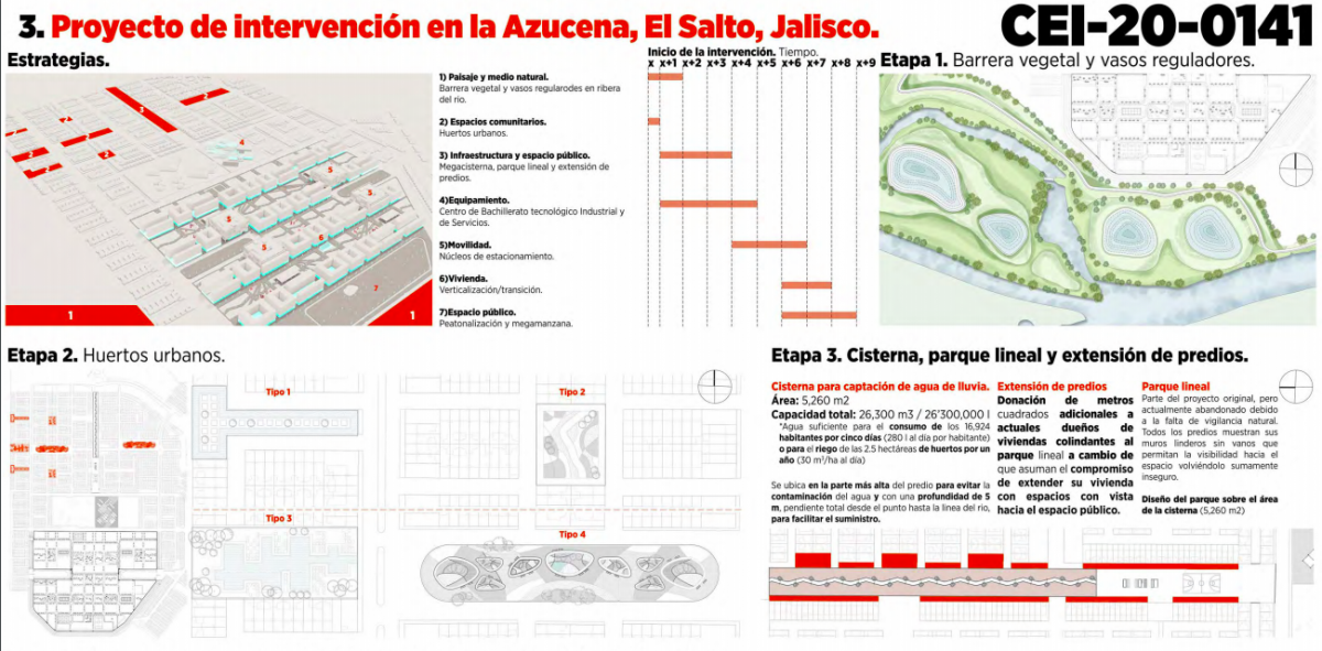 Ganadores Infonavit 2020, estudiantes de Arquitectura del CUAAD