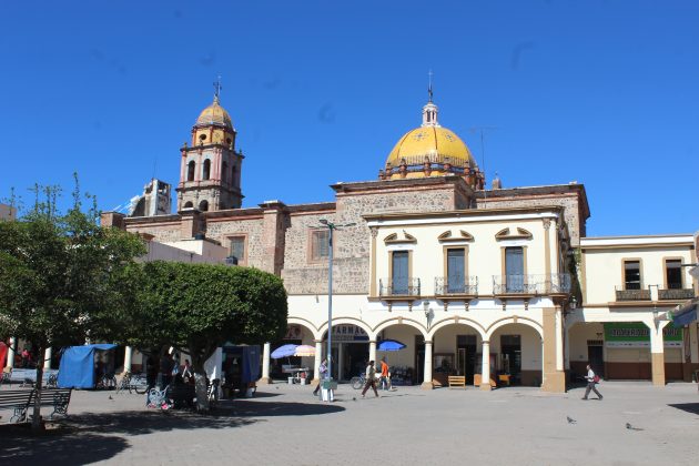 Plaza principal de Ameca. Fotografía: Iván Serrano Jauregui