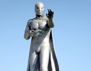 El Santo en su máscara