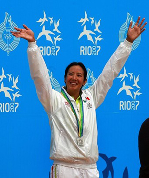 Mexico' swimmer Patricia Castaneda Miyam