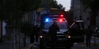 Policías en las calles del Centro de Guadalajara