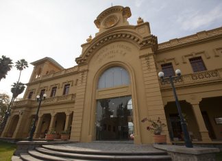 Antigua Estación del Tren de Chapala, hoy Centro Cultural González Gallo. Fotografía: Cortesía de la Secretaría de Cultura de Jalisco