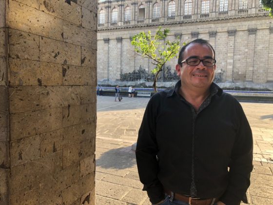 Carlos H. Loza Gutiérrez, historiador de Sucedió en Guadalajara. Fotografía: Iván Serrano Jauregui