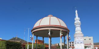 Plaza principal de Jamay. Fotografía: Iván Serrano Jauregui