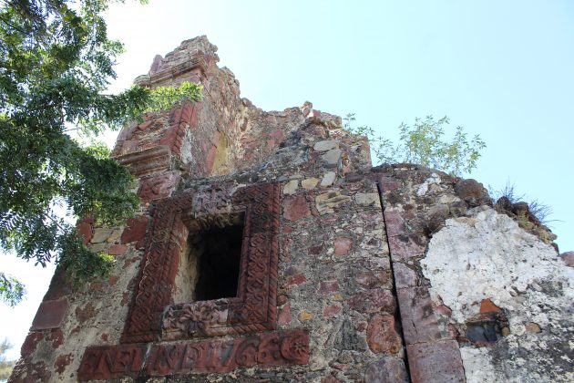 Ruinas del Templo de María Magdalena de Jamay. Fotografía: Iván Serrano Jauregui