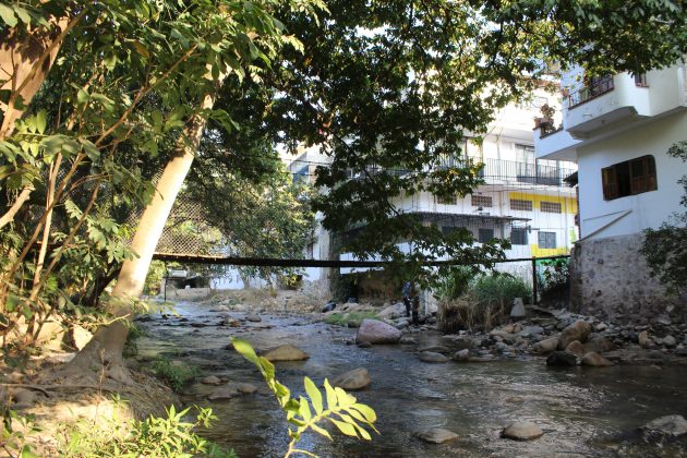 Río Cuale, en Puerto Vallarta. Fotografía: Iván Serrano Jauregui