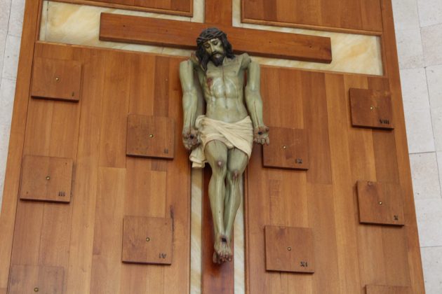 Cristo de los Brazos Caídos, de Barra de Navidad. Fotografía: Iván Serrano Jauregui