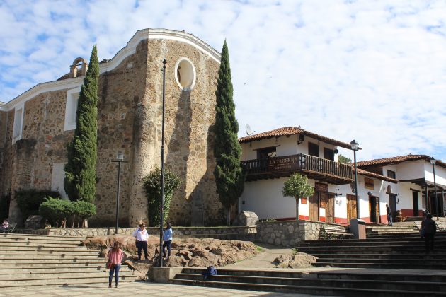 Plaza principal de Tapalpa. Fotografía: Juan José Ríos