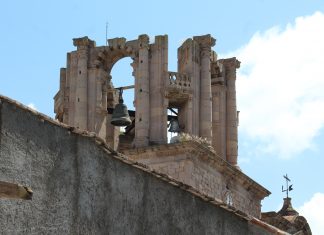 Torre Mocha en la Iglesia principal. Fotografía: Iván Serrano Jauregui