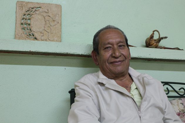 Escritor José Silva Vázquez de Tuxpan. Fotografía: Iván Serrano Jauregui
