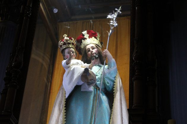Imagen de San José, en la Catedral de Ciudad Guzmán. Fotografía: Iván Serrano Jauregui