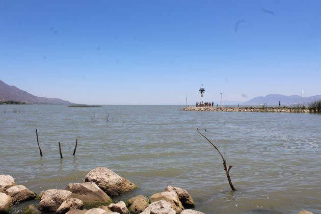 Lago de Chapala, desde Jocotepec. Fotografía: Iván Serrano Jauregui