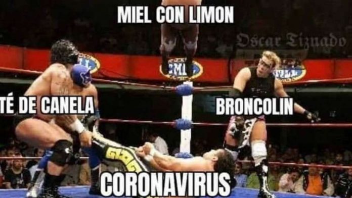Meme sobre la pandemia en México