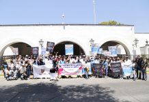 Preparatoria Regional de Jamay realiza la caminata 80 en favor de la autonomía universitaria
