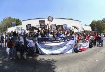 Preparatoria Regional de Ameca y sus módulos marchan por la autonomía universitaria