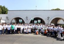 CUCBA protesta en Casa Jalisco: exige respeto a la autonomía y presupuesto universitarios