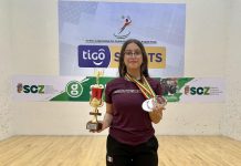 Destaca estudiante de la UdeG en Campeonato Panamericano de Ráquetbol