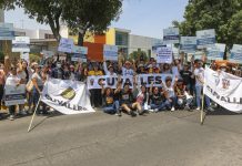 Comunidad del CUValles sale a las calles en defensa de la autonomía universitaria