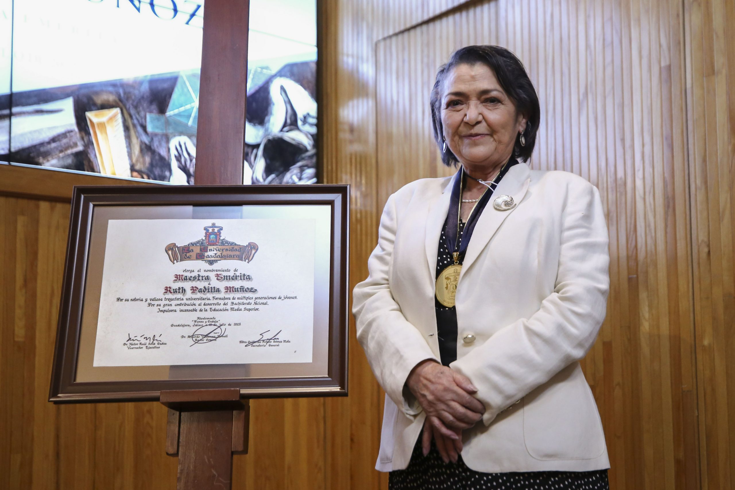 Ruth Padilla Muñoz, 45 años de pasión por la academia y la universidad