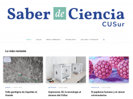 Saber de ciencia, un espacio para la divulgación del conocimiento