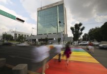 UdeG pinta la vía de colores en el Día del Orgullo