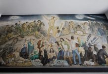 Inician trabajos de restauración de murales de Atanasio Monroy en CUCEI