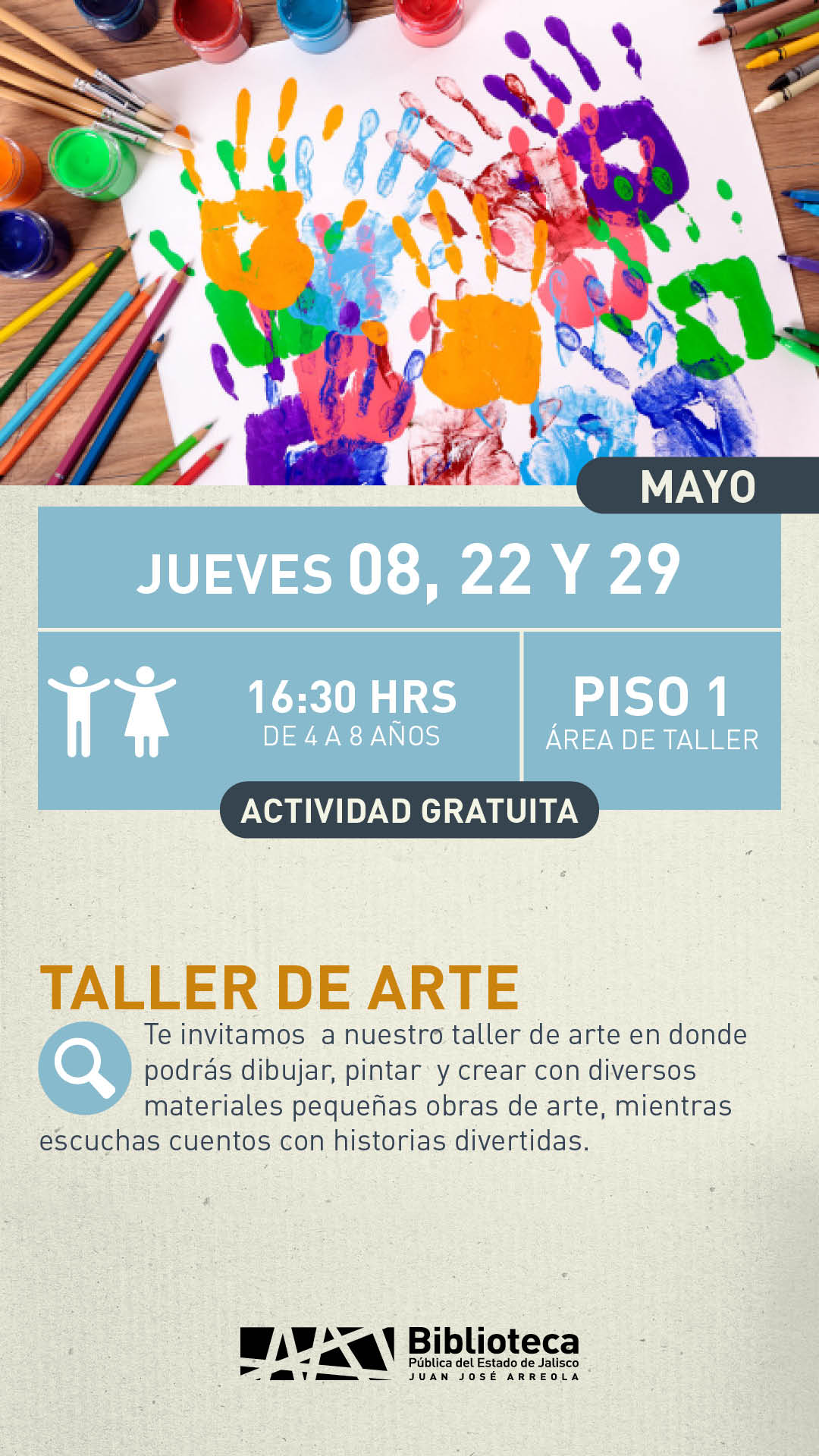 08, 22 Y 29 TALLER DE ARTE