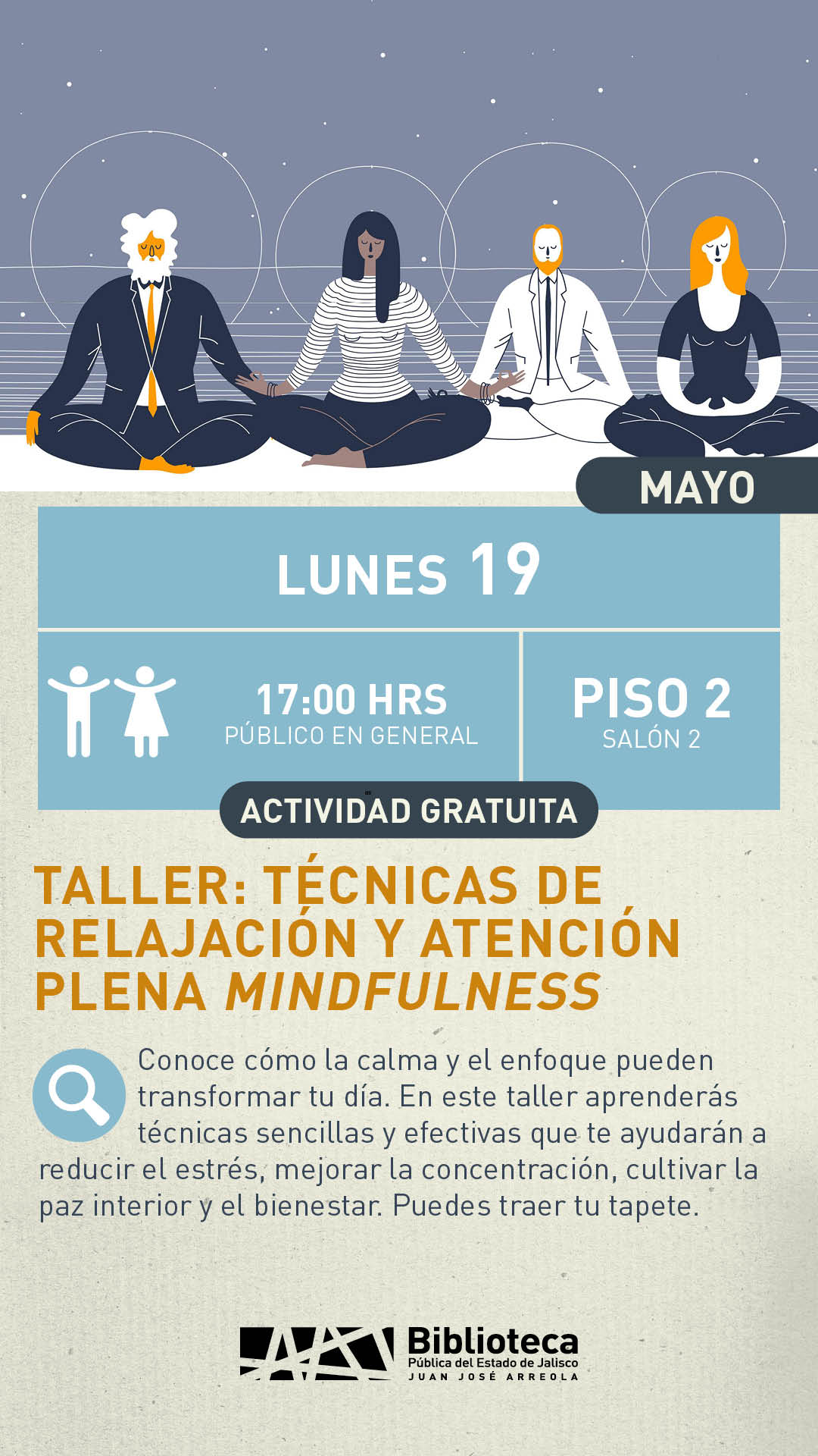 19 TALLER DE RELAJACIÓN