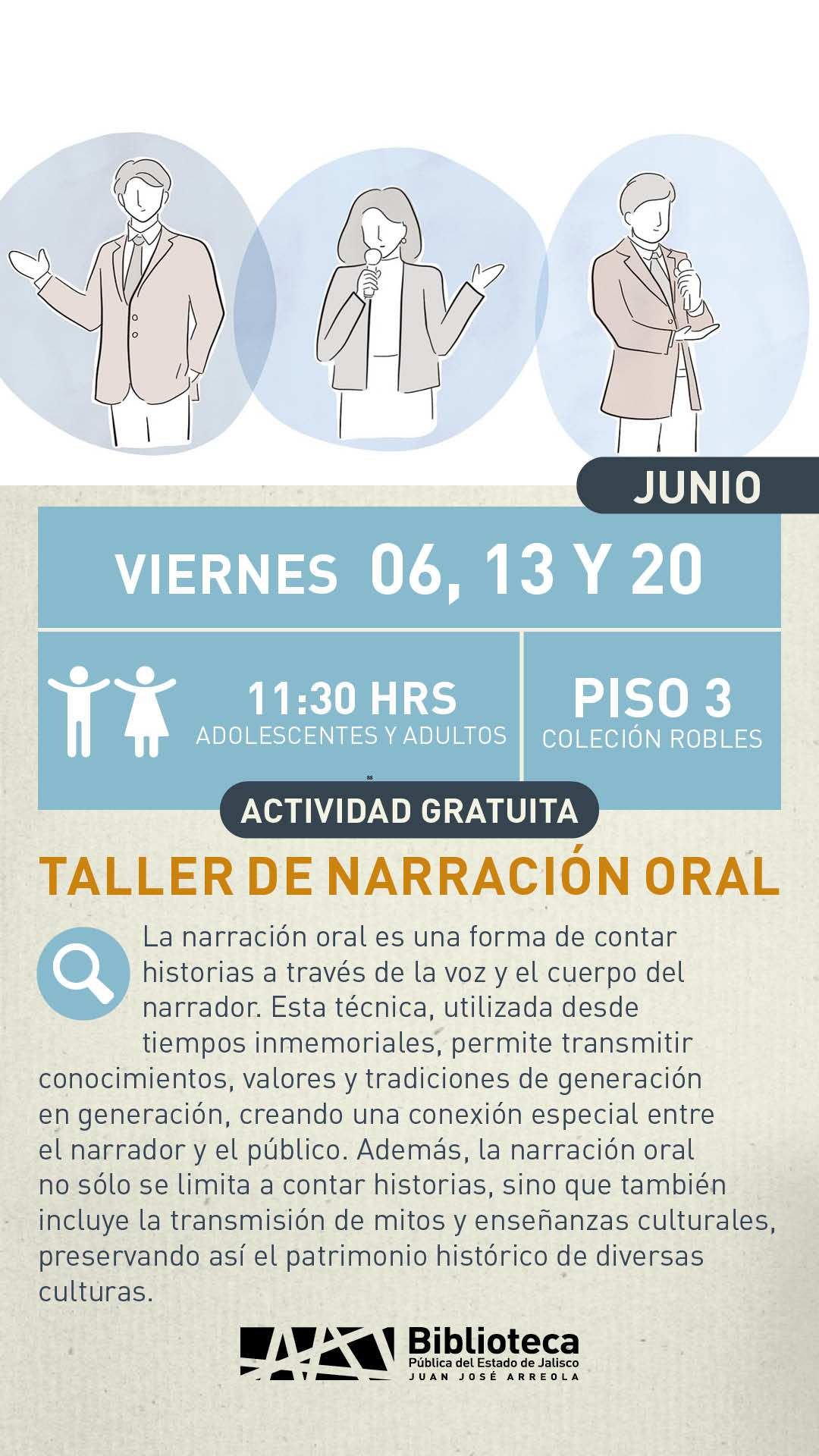 06, 13 y 20 NARRACIÓN