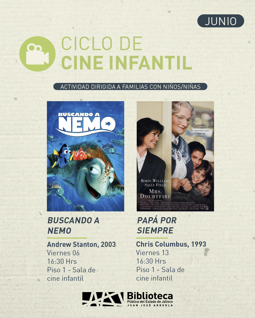 CARTELERA CINE JUNIO 5