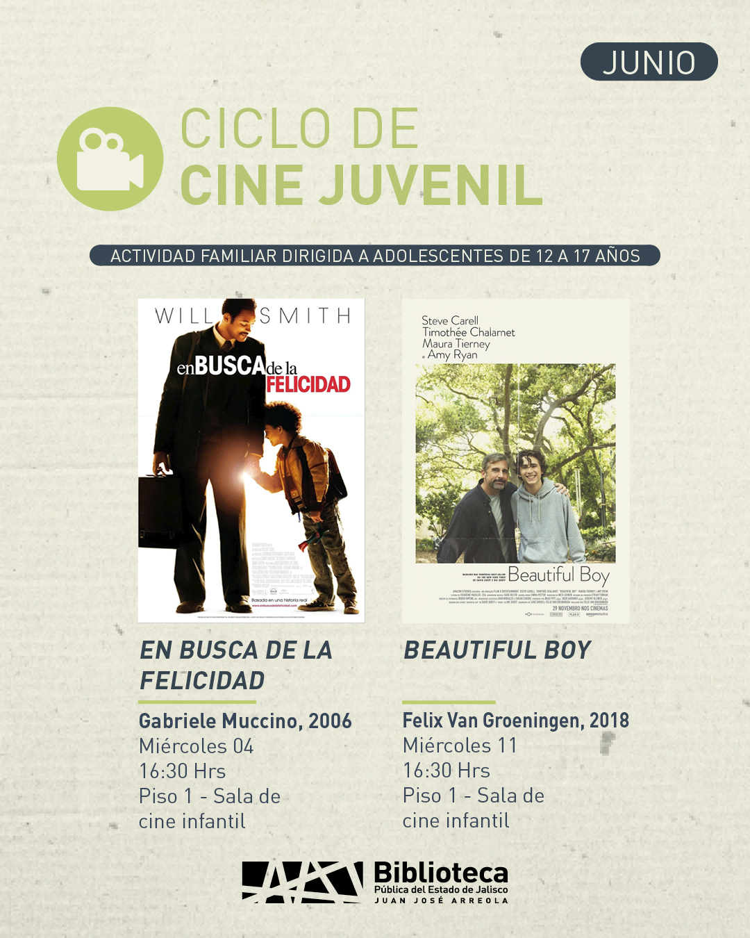 CARTELERA CINE JUNIO 7