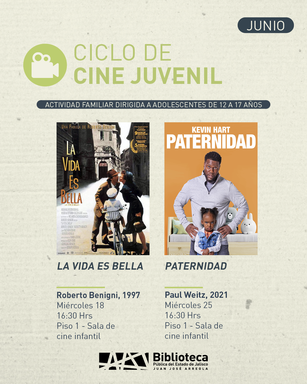 CARTELERA CINE JUNIO 8