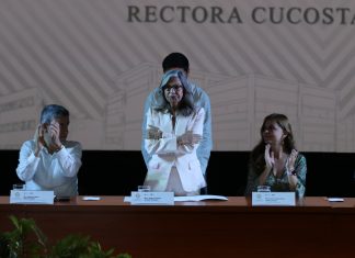 Toma protesta primera Rectora del CUCosta