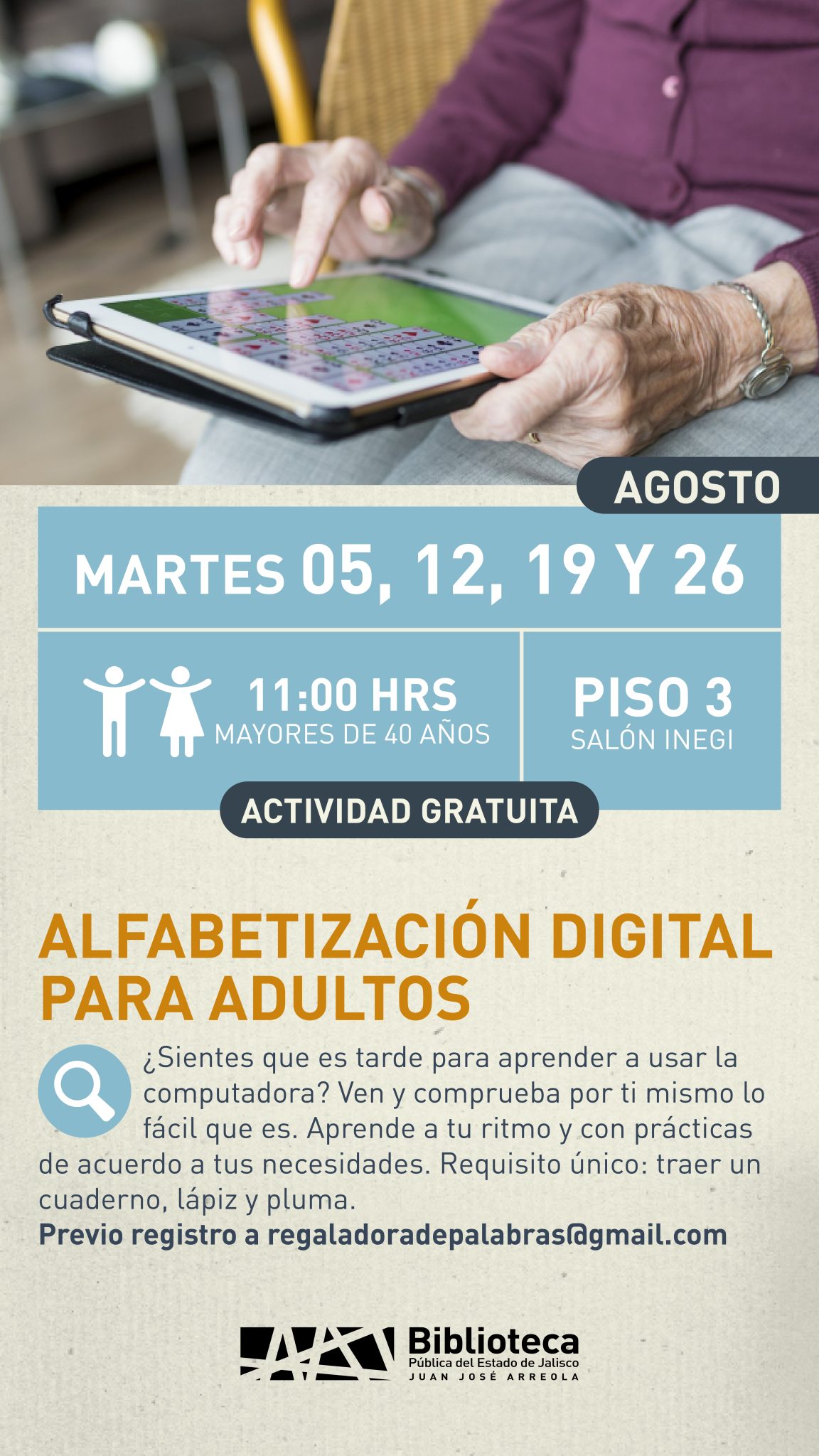 05, 12, 19 Y 26 ALFABETIZACIÓN