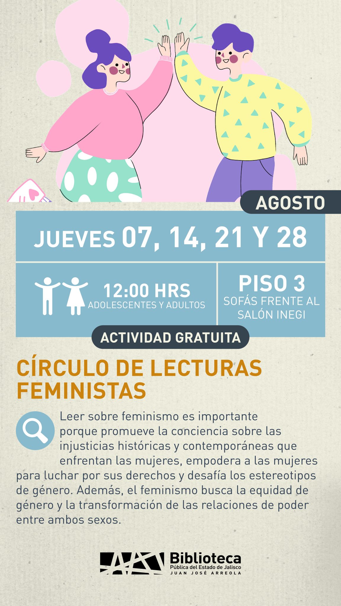 07, 14, 21 Y 28 LECTURAS FEMINISTAS