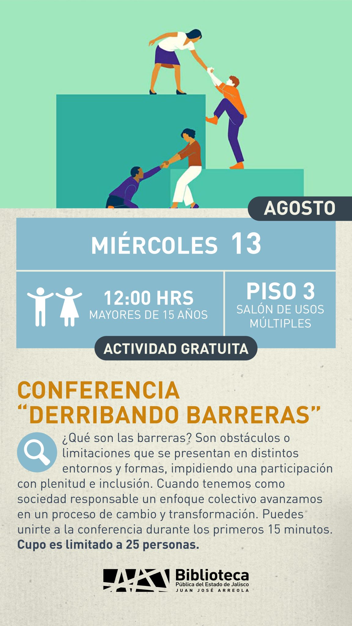 13 CONFERENCIA DERRIBANDO BARRERAS