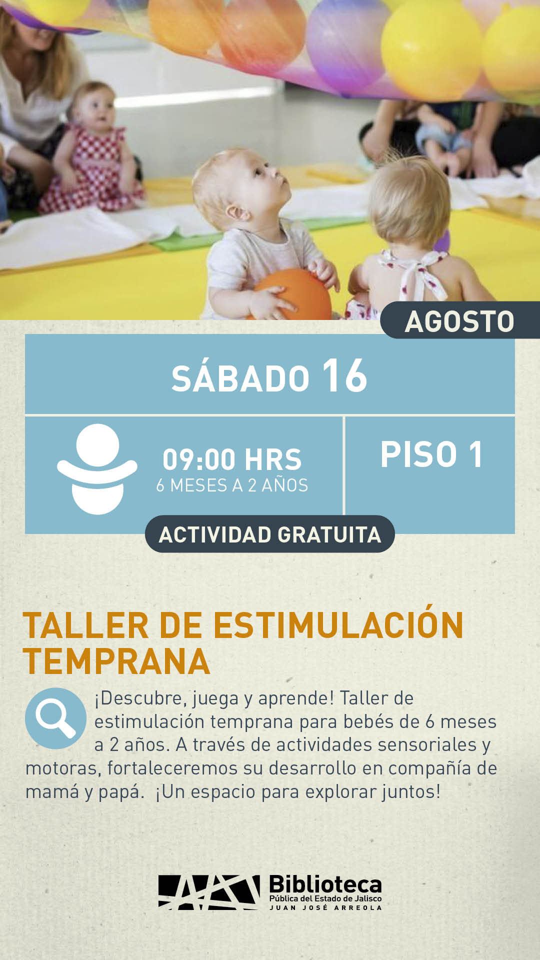 16 TALLER ESTIMULACIÓN TEMPRANA