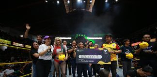 Gladiadores del ring lucharon por la niñez