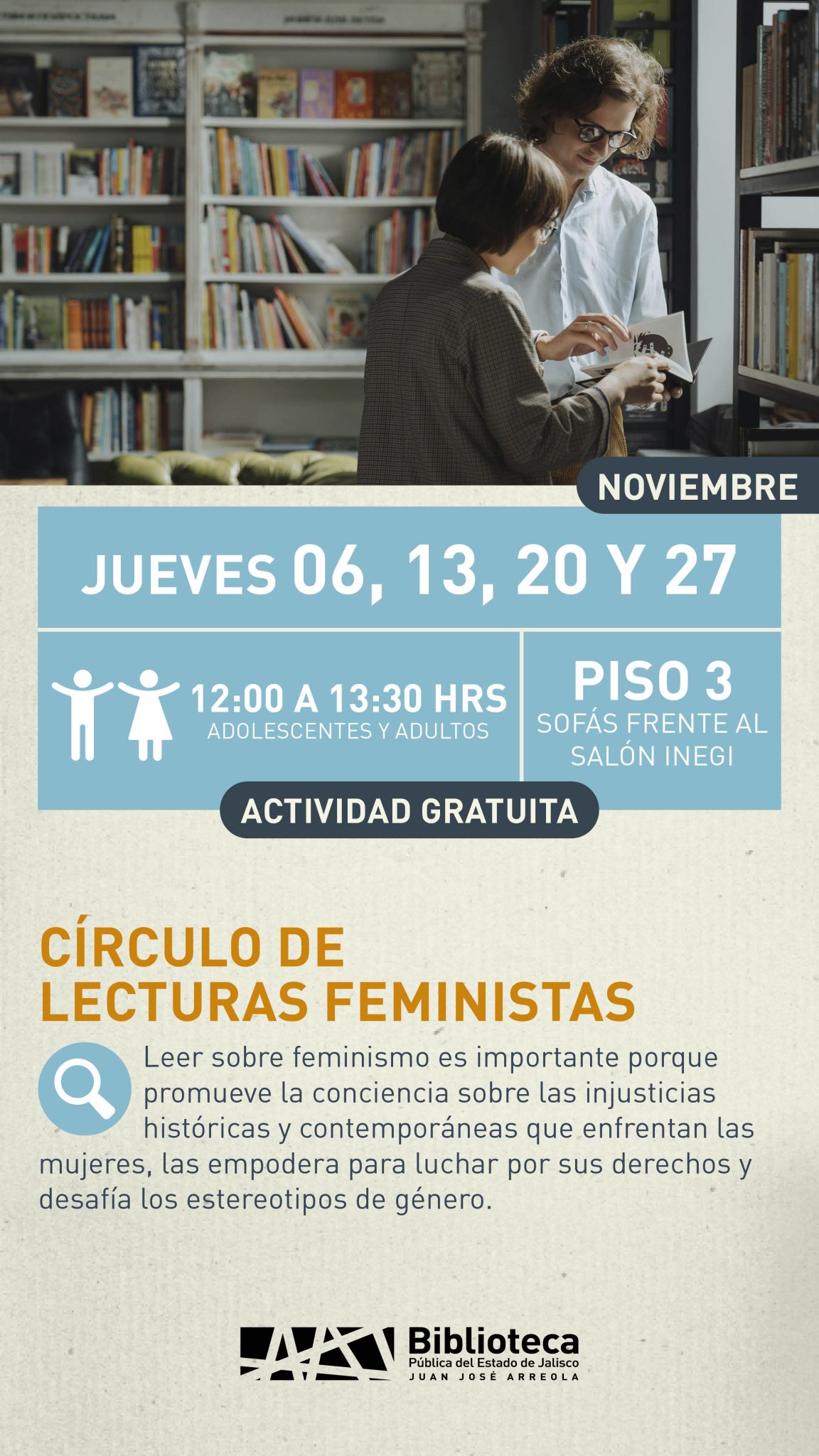 06, 13, 20 Y 27 LECTURAS FEMINISTAS