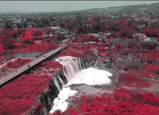 «La marca del agua»: la contaminación del Río Santiago desde el aire