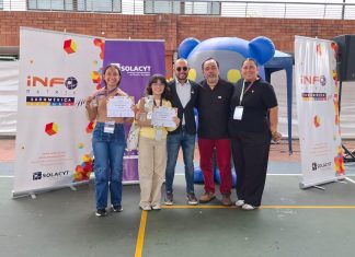 Preparatorianas UDG de «platino» en Infomatrix 2025