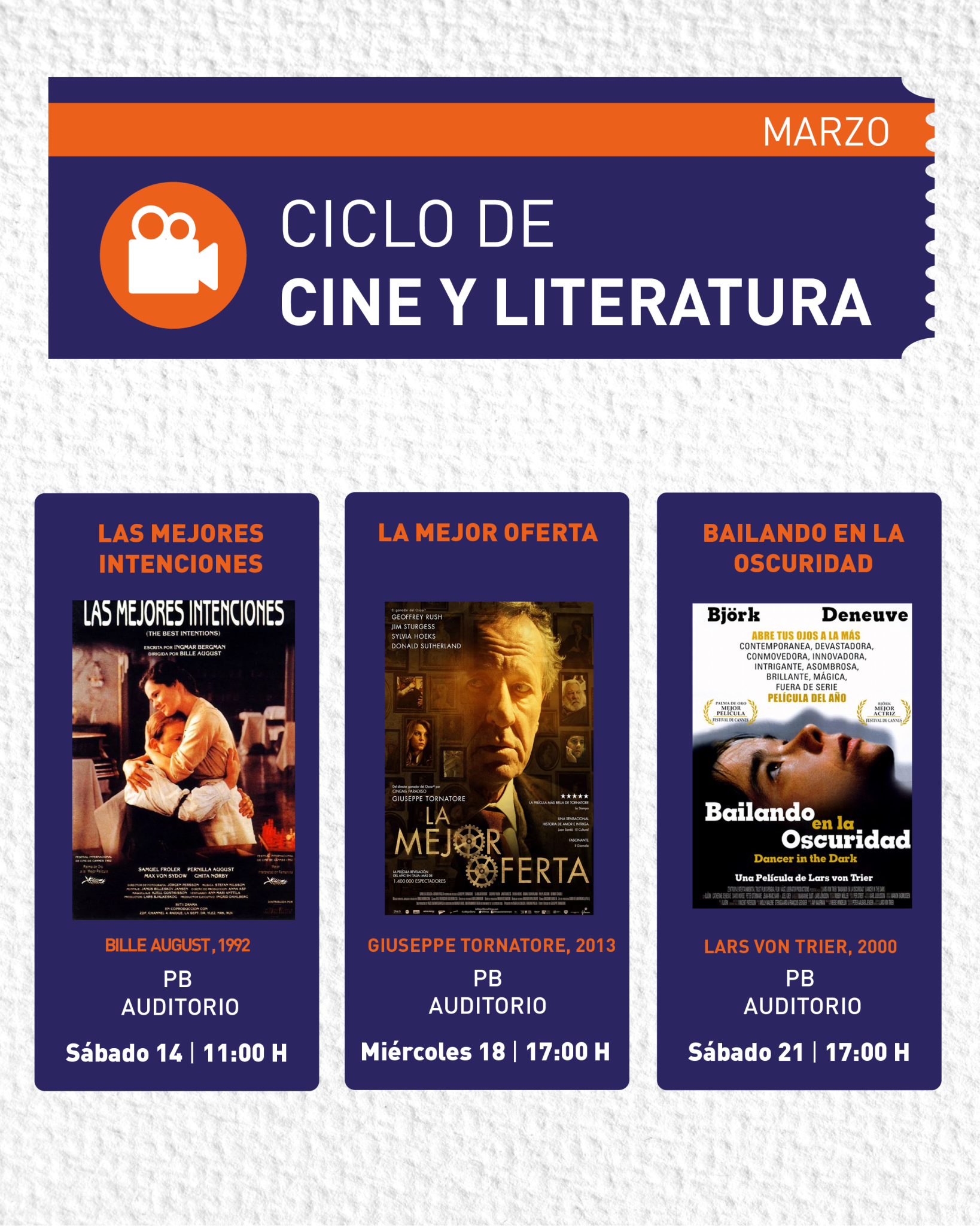 CARTELERA CINE MAR 3