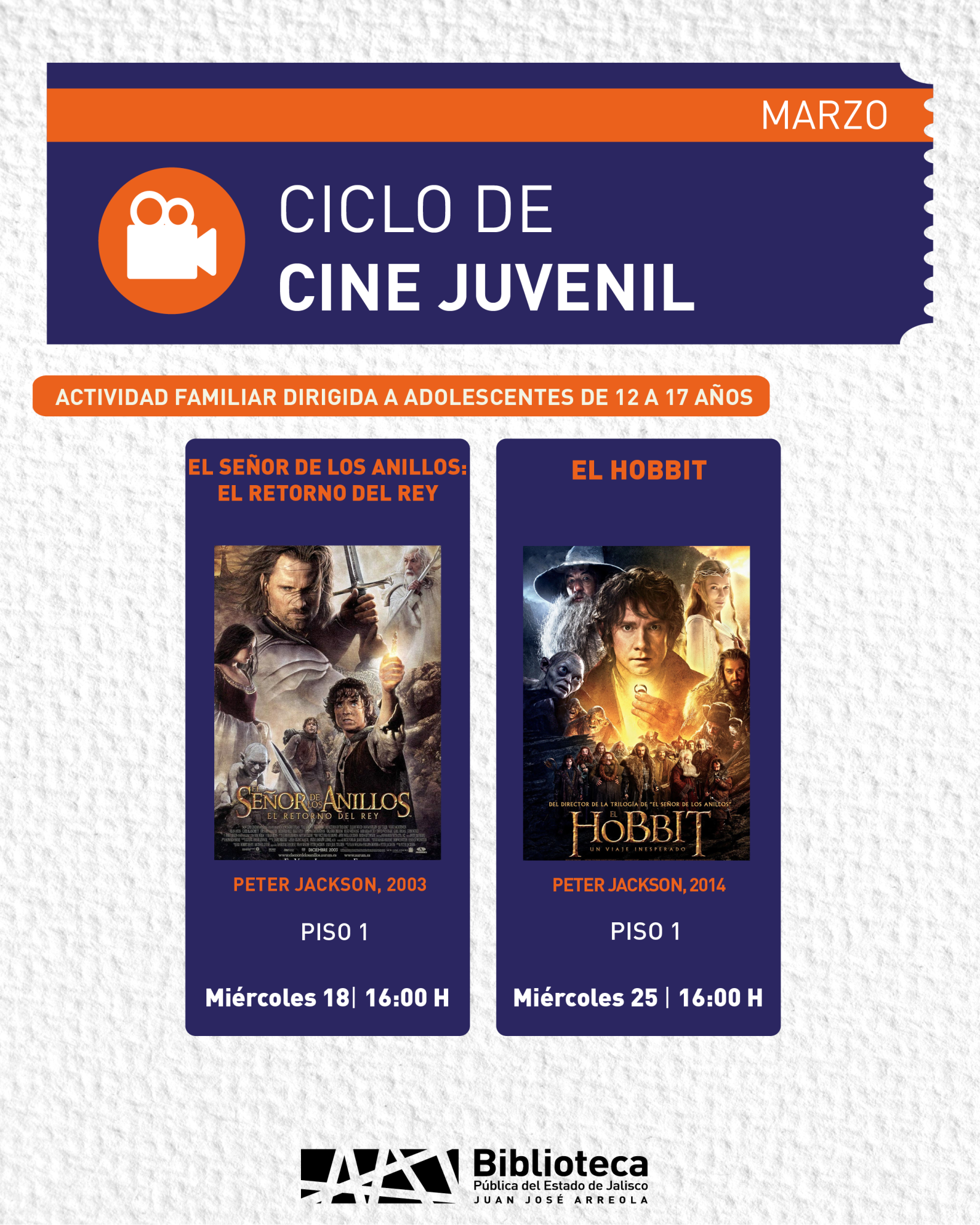 CARTELERA CINE MAR 8