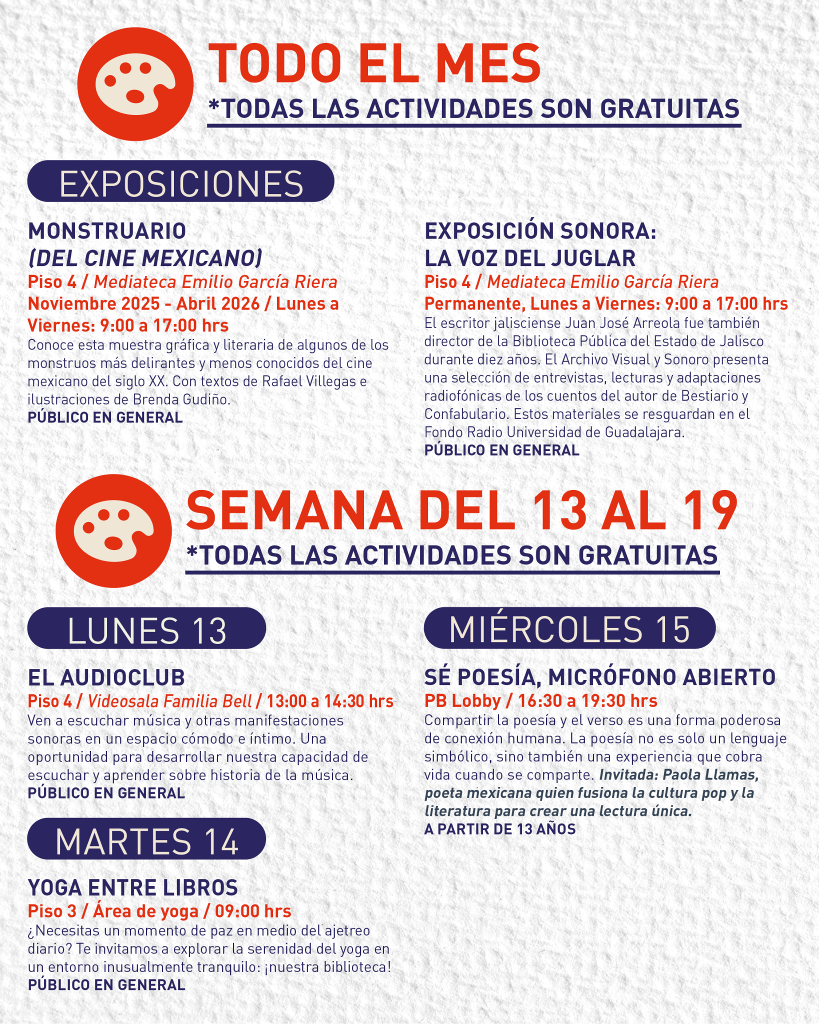 AGENDA CULTURAL ABR 3