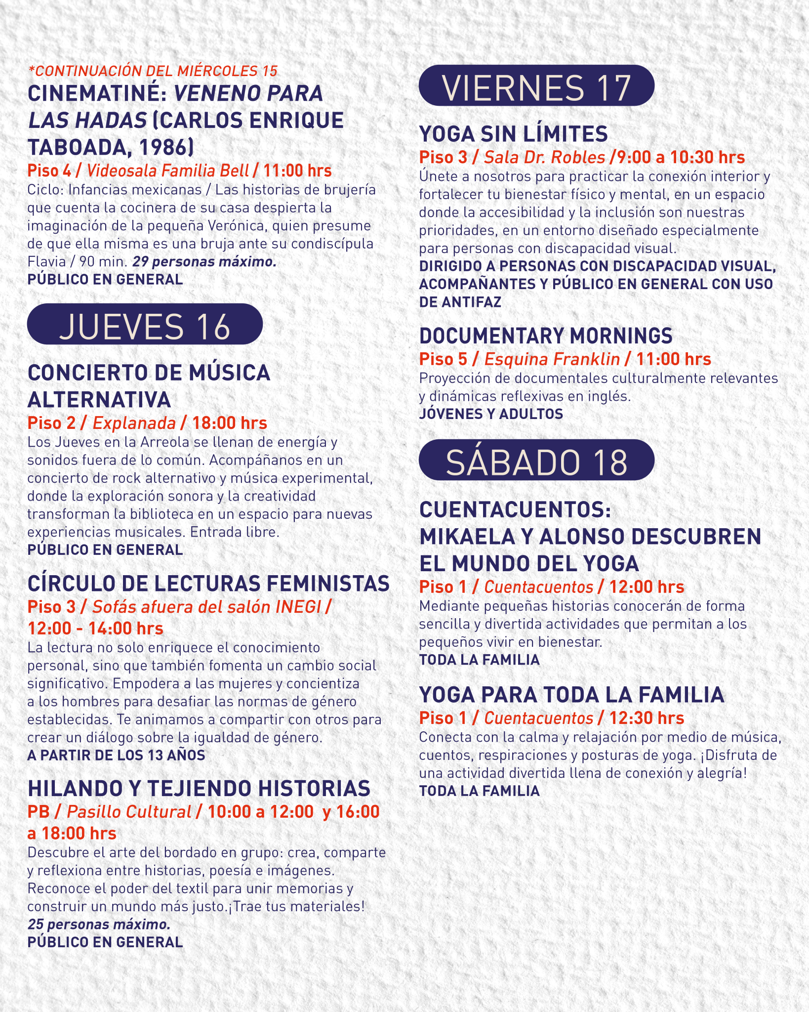 AGENDA CULTURAL ABR 4